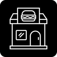 Comida fazer compras vecto ícone vetor