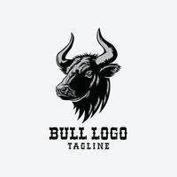 vetor logotipo ilustração do touro