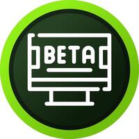 beta criativo ícone Projeto vetor