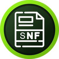 snf criativo ícone Projeto vetor