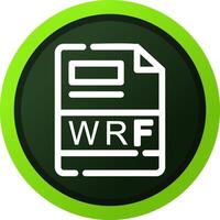 wrf criativo ícone Projeto vetor