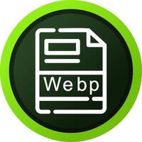 webp criativo ícone Projeto vetor