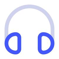 fones de ouvido ícone para rede, aplicativo, uiux, infográfico, etc vetor