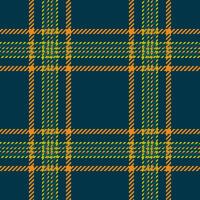 fundo xadrez tartan do vetor Verifica têxtil com uma textura tecido desatado padronizar.