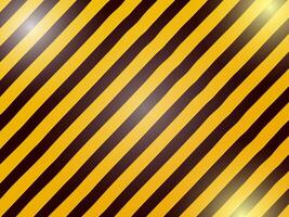 amarelo e Preto listras símbolo do perigoso e radioativo amplamente usava dentro indústria vetor