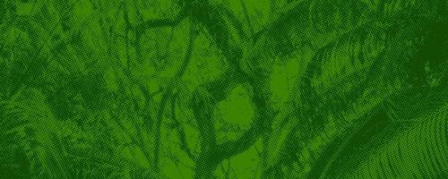verde floresta abstrato fundo com grunge efeito. vetor ilustração para seu Projeto
