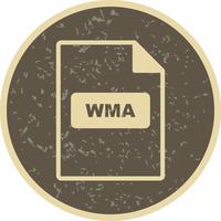 Ícone de vetor de WMA