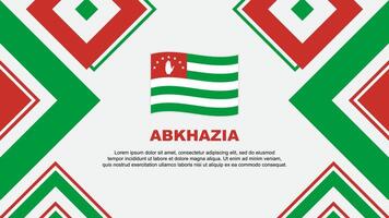 abkhazia bandeira abstrato fundo Projeto modelo. abkhazia independência dia bandeira papel de parede vetor ilustração. abkhazia independência dia