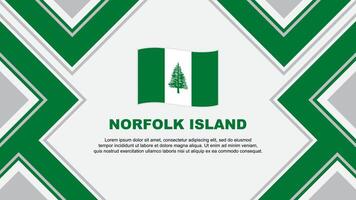 Norfolk ilha bandeira abstrato fundo Projeto modelo. Norfolk ilha independência dia bandeira papel de parede vetor ilustração. Norfolk ilha vetor