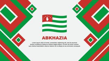 abkhazia bandeira abstrato fundo Projeto modelo. abkhazia independência dia bandeira papel de parede vetor ilustração. abkhazia desenho animado