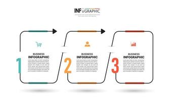 modelo de infográfico de cronograma vetor