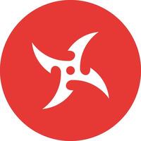 Shuriken ícone vetor imagem. adequado para Móvel aplicativos, rede apps e impressão meios de comunicação.