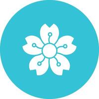 Flor ícone vetor imagem. adequado para Móvel aplicativos, rede apps e impressão meios de comunicação.