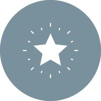 brilhando Estrela ícone vetor imagem. adequado para Móvel aplicativos, rede apps e impressão meios de comunicação.