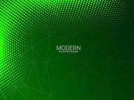 abstrato geométrico verde elegante moderno padrão colorido fundo vetor