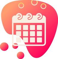 calendário vecto ícone vetor