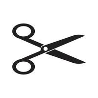 vetor de ícone de tesoura para web, apresentação, logotipo, infográfico, corte de cabelo, alfaiate, cabeleireiro, corte de cabelo