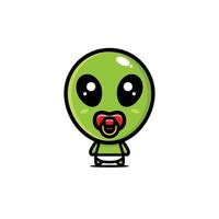 personagem de desenho animado alienígena fofo ufo 18969099 PNG