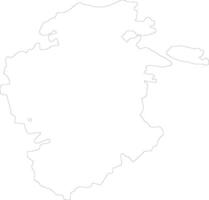 Burgos Espanha esboço mapa vetor