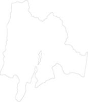 cundinamarca Colômbia esboço mapa vetor