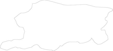 pleven Bulgária esboço mapa vetor