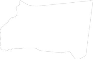 najran saudita arábia esboço mapa vetor