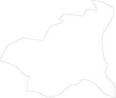 rezina Moldova esboço mapa vetor