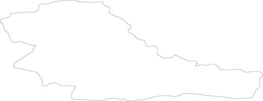 taurages Lituânia esboço mapa vetor