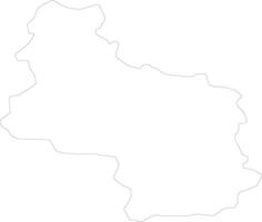 veliko Tarnovo Bulgária esboço mapa vetor