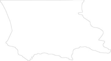 zhambyl Cazaquistão esboço mapa vetor