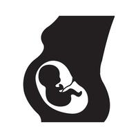 modelo de design de vetor de logotipo de ícone do feto