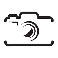 modelo de design de vetor de logotipo de ícone de câmera