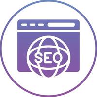 internacional seo vetor ícone