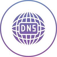 dns vetor ícone