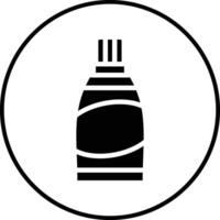 ícone de vetor de óleo de massagem corporal