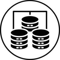 ícone de vetor de data center