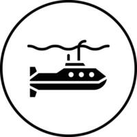 exército submarino vetor ícone