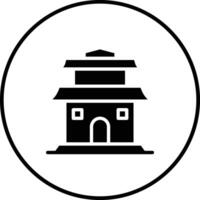 ícone de vetor de pagode