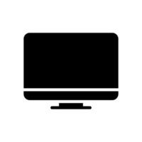 computador monitor ícone símbolo vetor modelo