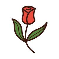 vetor vermelho rosas ícone Projeto ilustração