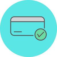 crédito cartão vecto ícone vetor