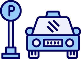 estacionamento vecto ícone vetor