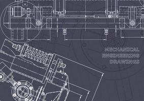 identidade corporativa. projeto. desenhos de engenharia vetorial vetor