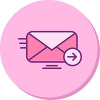 o email enviei vecto ícone vetor