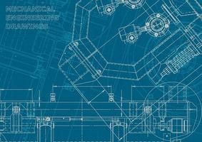 identidade corporativa. projeto. desenhos de engenharia vetorial vetor