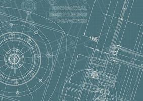 identidade corporativa. projeto. desenhos de engenharia vetorial vetor