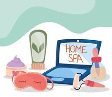 spa home selfcare vetor