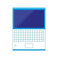 ícone de laptop digital vetor