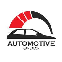 automotivo carro salão logotipo modelo vetor