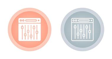 ícone de vetor de configurações